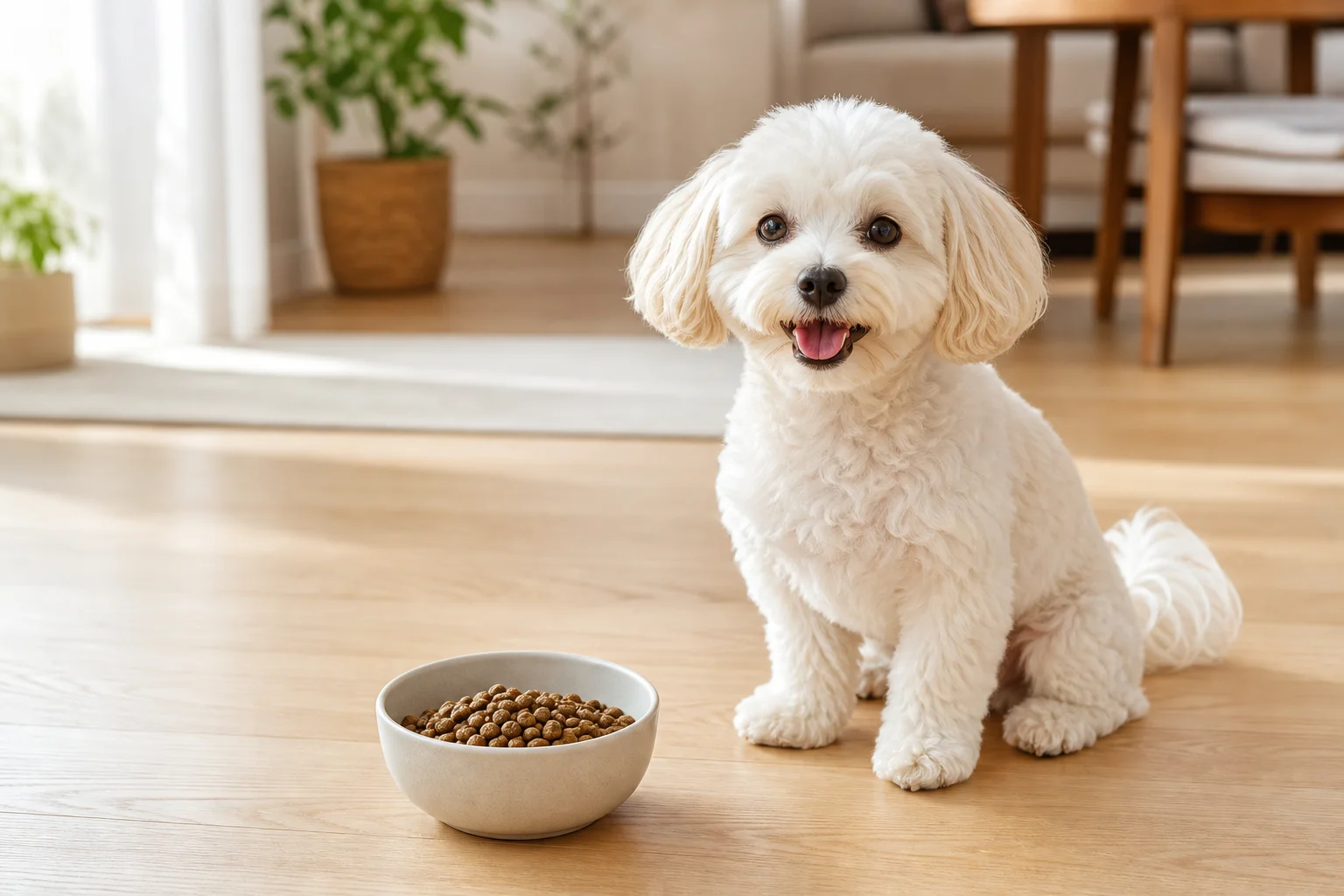 涙やけが気になる犬のドッグフードの選び方｜食事でできること・できないことの整理のイメージ